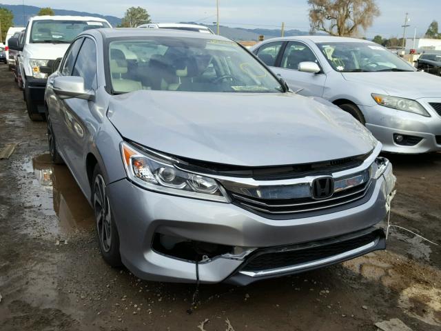 1HGCR2F85GA102136 - 2016 HONDA ACCORD EXL SILVER photo 1