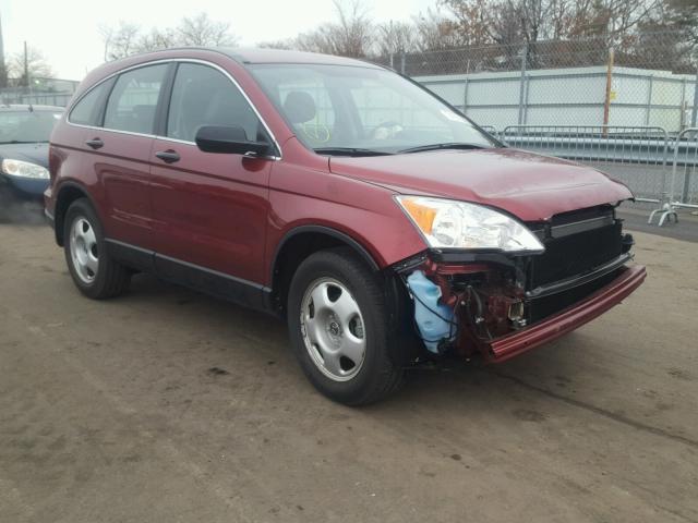 5J6RE48329L018603 - 2009 HONDA CR-V LX RED photo 1