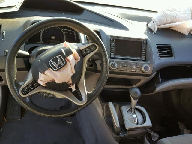 2HGFA16849H328123 - 2009 HONDA CIVIC EX გრაფიტი ფოტო 9