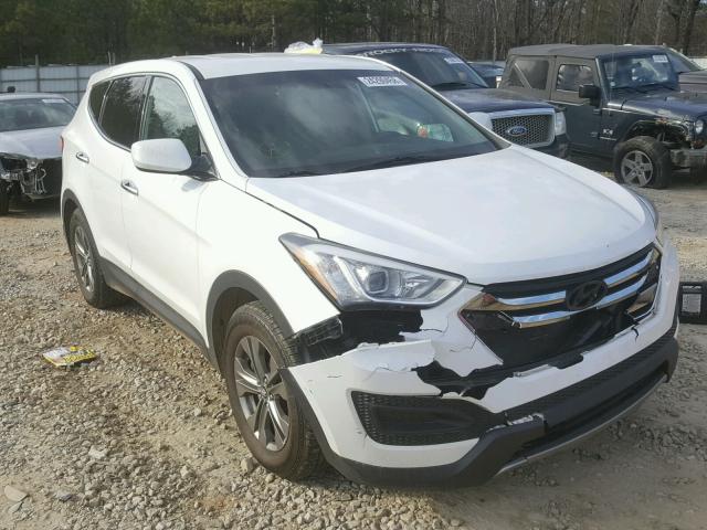 5XYZT3LB5DG093028 - 2013 HYUNDAI SANTA FE S WHITE photo 1