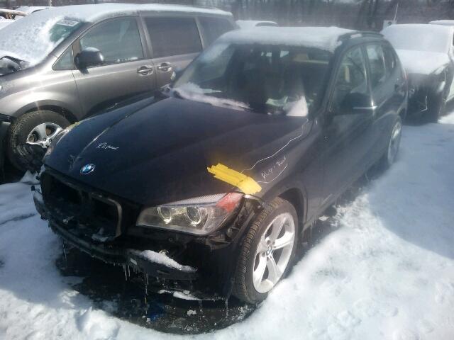 WBAVM5C58DVV90632 - 2013 BMW X1 XDRIVE3 BLACK photo 2
