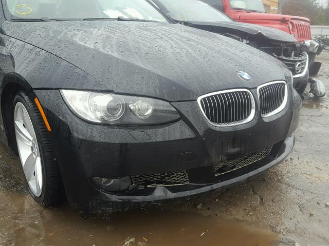 WBAWB73588P042713 - 2008 BMW 335 I BLACK photo 9