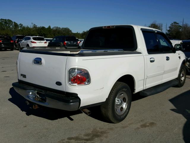 1FTRW07L73KB40660 - 2003 FORD F150 SUPER WHITE photo 4