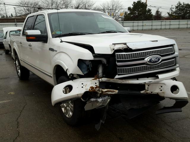 1FTFW1EF3BFC88155 - 2011 FORD F150 SUPER WHITE photo 1