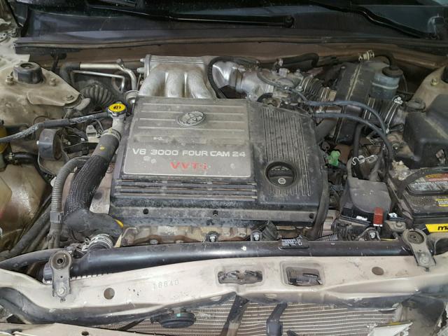 4T1BF28B93U310570 - 2003 TOYOTA AVALON XL GOLD photo 7