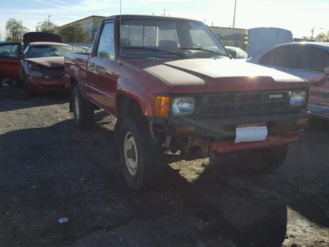 JT4RN63R4G5015247 - 1986 TOYOTA PICKUP RN6 RED photo 1