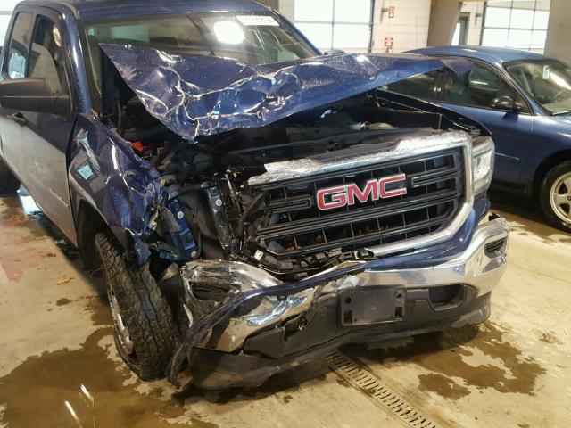 1GTR1LEC6GZ114776 - 2016 GMC SIERRA C15 BLUE photo 9