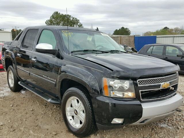 3GNEC12017G281688 - 2007 CHEVROLET AVALANCHE BLACK photo 1