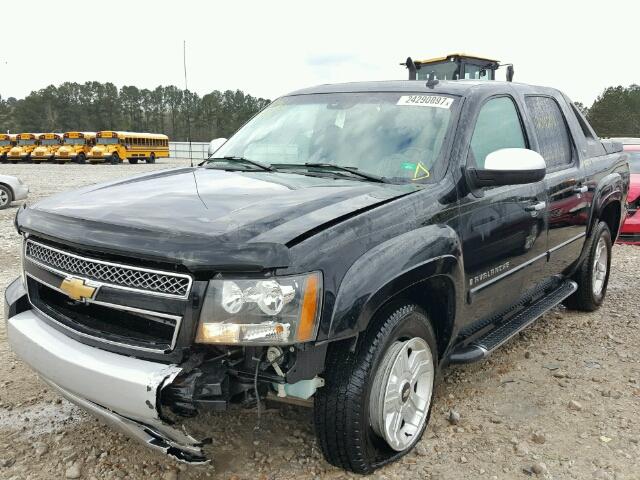 3GNEC12017G281688 - 2007 CHEVROLET AVALANCHE BLACK photo 2