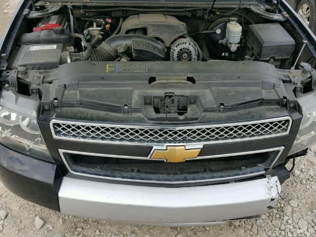 3GNEC12017G281688 - 2007 CHEVROLET AVALANCHE BLACK photo 7