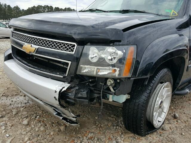 3GNEC12017G281688 - 2007 CHEVROLET AVALANCHE BLACK photo 9