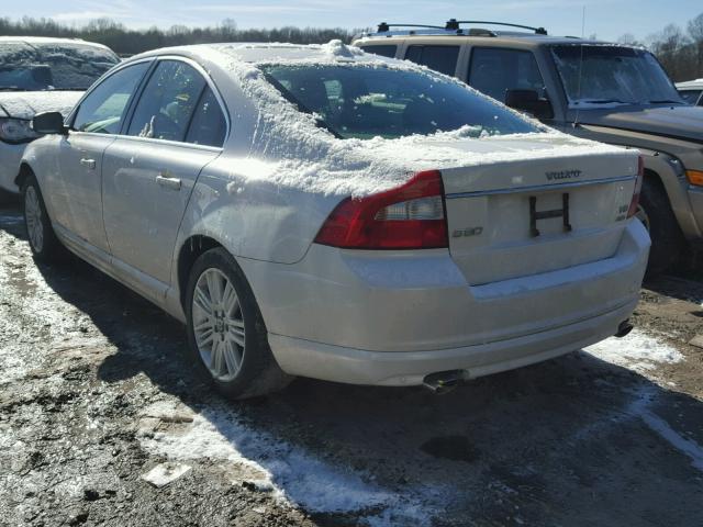 YV1AH852671030446 - 2007 VOLVO S80 V8 WHITE photo 3