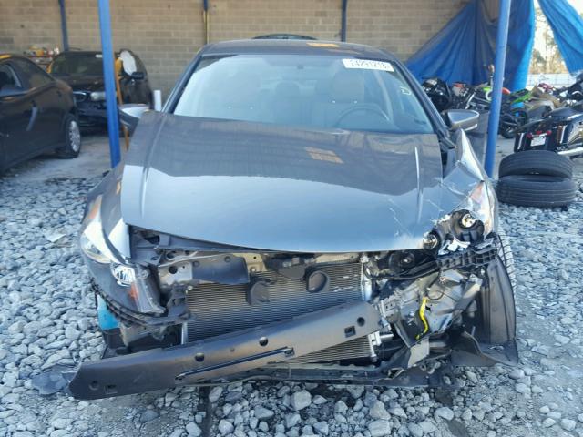 1HGCP2F39CA086091 - 2012 HONDA ACCORD LX GRAY photo 9