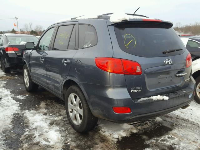 5NMSH73E67H002931 - 2007 HYUNDAI SANTA FE S CHARCOAL photo 3