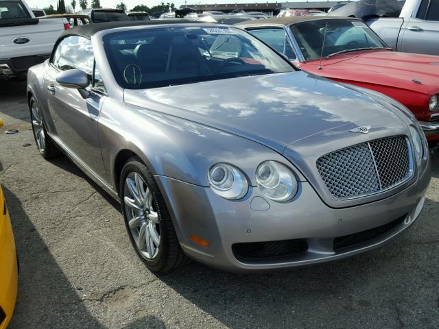 SCBDR33W18C052923 - 2008 BENTLEY CONTINENTA GRAY photo 1