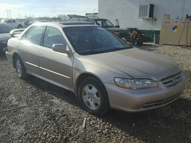 1HGCG16512A072874 - 2002 HONDA ACCORD EX GOLD photo 1