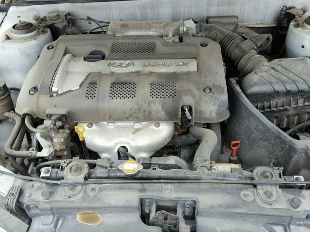 KMHDN46D36U327171 - 2006 HYUNDAI ELANTRA GL SILVER photo 7