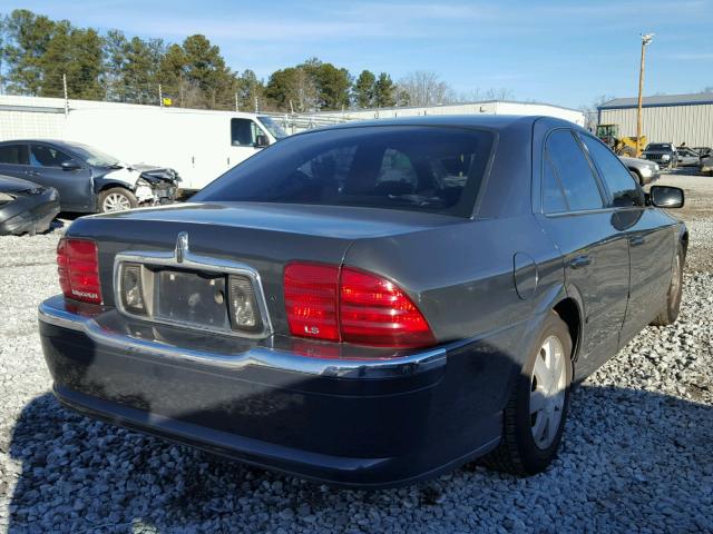 1LNHM86S32Y708192 - 2002 LINCOLN LS GRAY photo 4