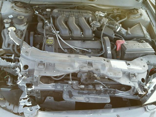 1FAHP56S43A108615 - 2003 FORD TAURUS SEL GRAY photo 7