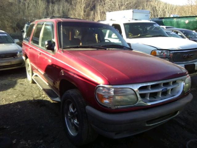 1FMDU34X2TUB08191 - 1996 FORD EXPLORER RED photo 1