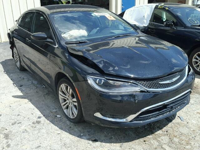 1C3CCCAB2FN750876 - 2015 CHRYSLER 200 LIMITE BLACK photo 1