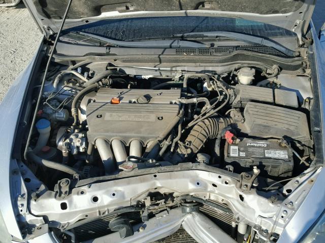 1HGCM56735A055936 - 2005 HONDA ACCORD EX SILVER photo 7