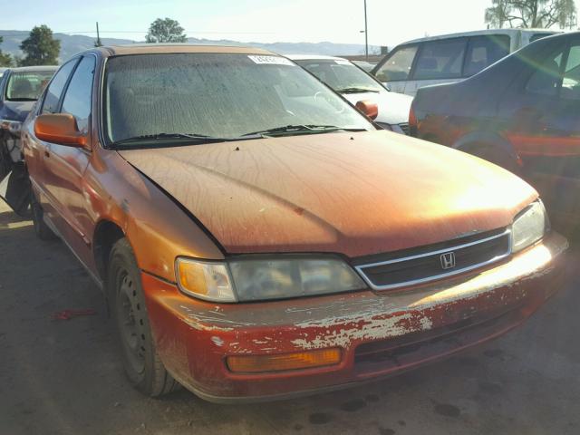 1HGCD5606VA110737 - 1997 HONDA ACCORD SE ORANGE photo 1