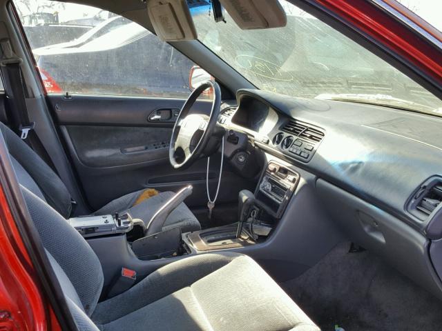 1HGCD5606VA110737 - 1997 HONDA ACCORD SE ORANGE photo 5