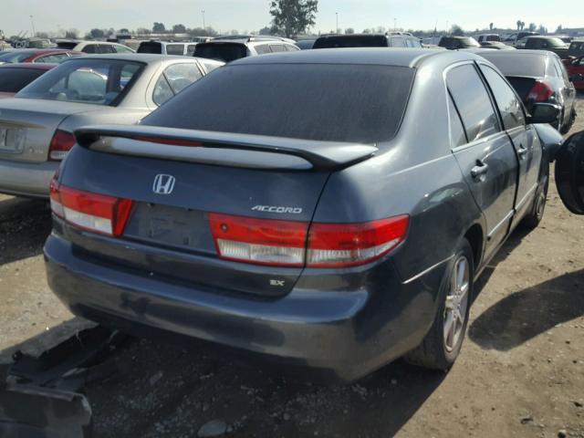 1HGCM56684A144312 - 2004 HONDA ACCORD EX GRAY photo 4