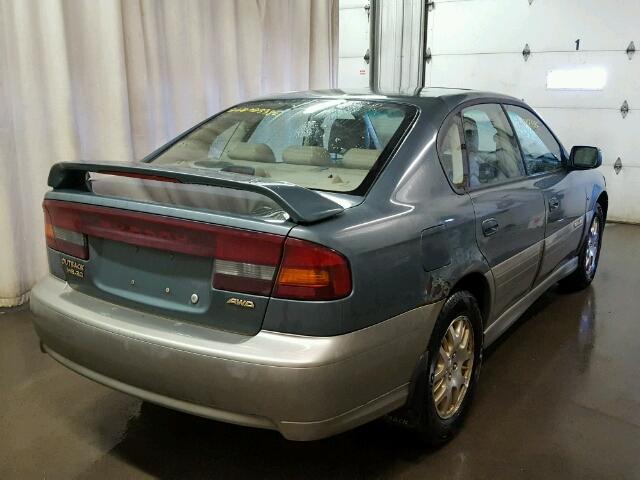 4S3BE896427200549 - 2002 SUBARU LEGACY OUT GRAY photo 4