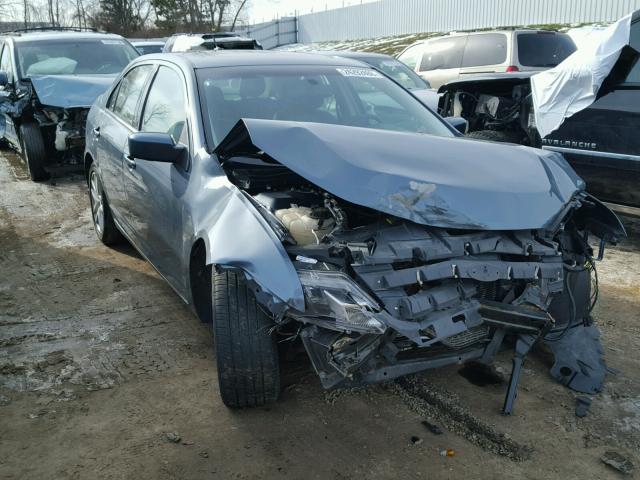 3FAHP0JA0BR284504 - 2011 FORD FUSION SEL BLUE photo 1