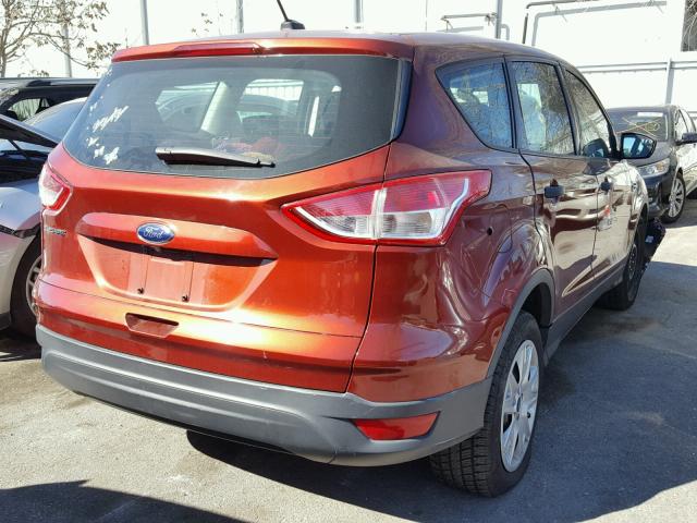 1FMCU0F75EUC30764 - 2014 FORD ESCAPE S RED photo 4