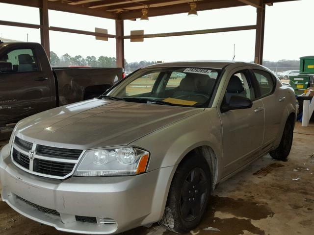 1B3LC46K18N168735 - 2008 DODGE AVENGER SE SILVER photo 2