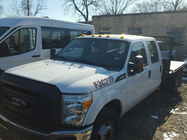 1FD8W3G63GEC84228 - 2016 FORD F350 SUPER WHITE photo 2