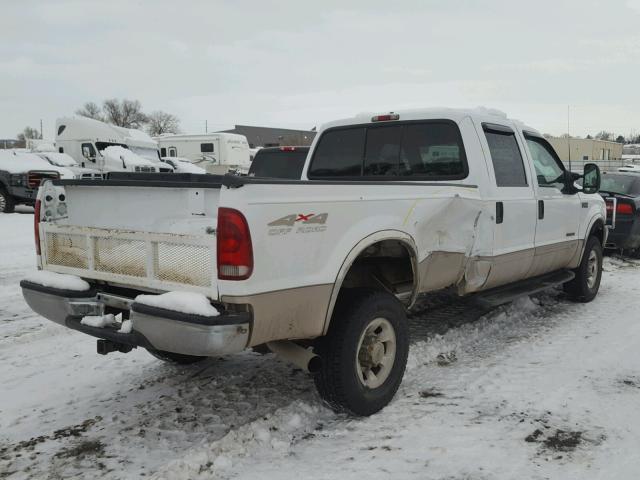 1FTSW31FXXEE84820 - 1999 FORD F350 SRW S WHITE photo 4