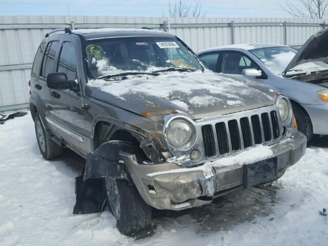 1J4GL58K26W111285 - 2006 JEEP LIBERTY LI BROWN photo 1