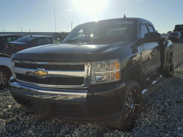 1GCEK19C38Z138531 - 2008 CHEVROLET SILVERADO BLACK photo 2