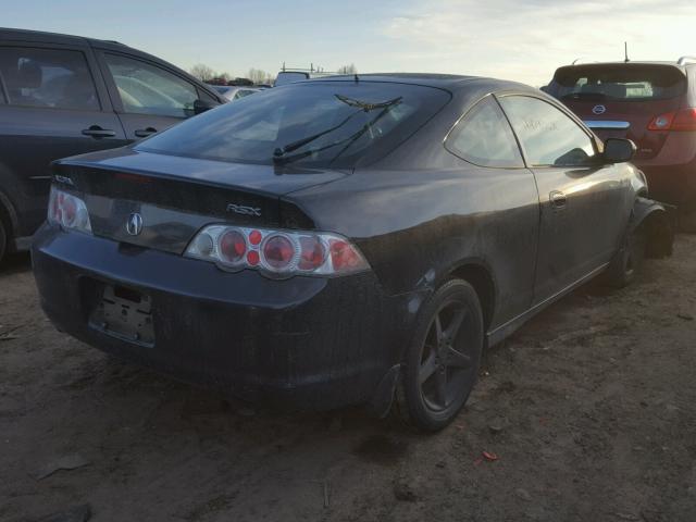 JH4DC54833C000601 - 2003 ACURA RSX BLACK photo 4