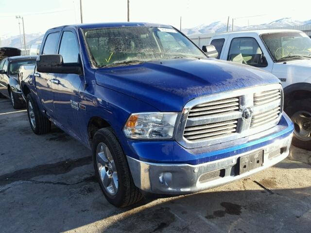 1C6RR7LM2FS707738 - 2015 RAM 1500 SLT BLUE photo 1