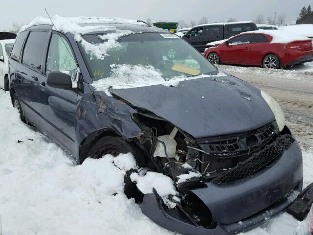 5TDZA23C66S413438 - 2006 TOYOTA SIENNA CE BLUE photo 1