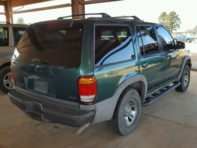 1FMDU62X8YZA78435 - 2000 FORD EXPLORER X GREEN photo 4