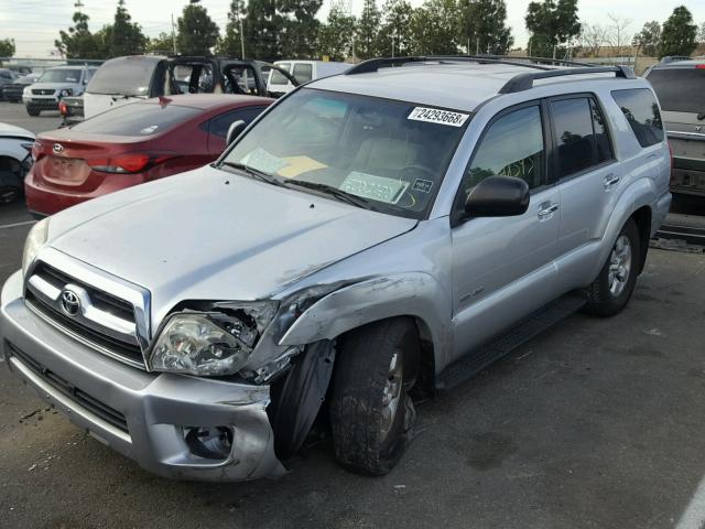 JTEBU14R78K034539 - 2008 TOYOTA 4RUNNER SR SILVER photo 2