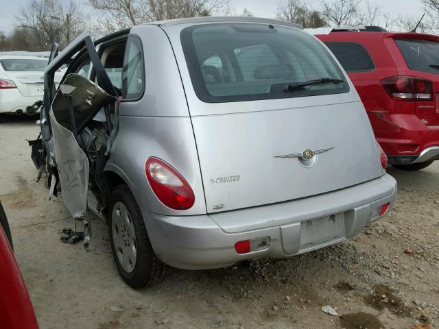 3A8FY48B98T203010 - 2008 CHRYSLER PT CRUISER SILVER photo 3