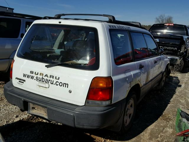 JF1SF6353YH730280 - 2000 SUBARU FORESTER L WHITE photo 4