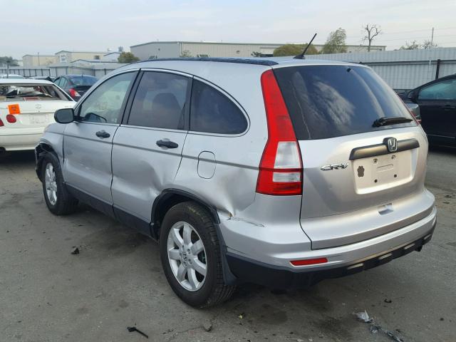 JHLRE3H47BC005850 - 2011 HONDA CR-V SE SILVER photo 3