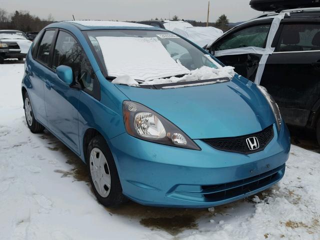 JHMGE8H38DC032386 - 2013 HONDA FIT BLUE photo 1