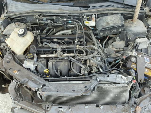 1FAFP34N67W346113 - 2007 FORD FOCUS ZX4 GRAY photo 7