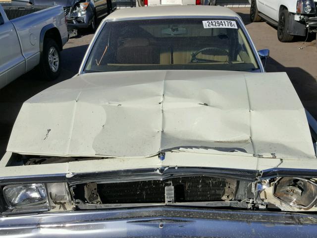 1GCCW80K0BR445283 - 1981 CHEVROLET EL CAMINO WHITE photo 7