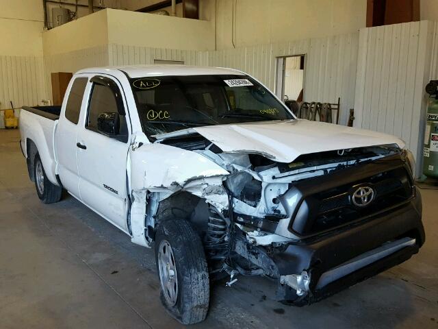 5TFTX4CN6EX040878 - 2014 TOYOTA TACOMA ACC WHITE photo 1