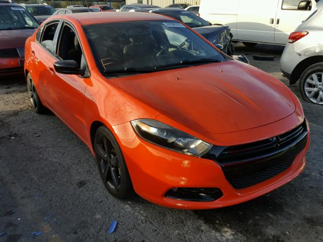 1C3CDFBB6FD380695 - 2015 DODGE DART SXT ORANGE photo 1